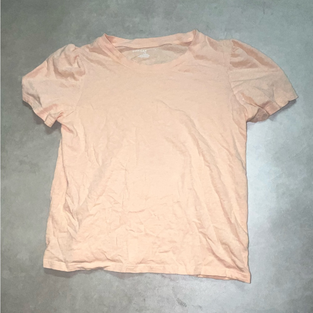 American Eagle Outfitters Coral Tee